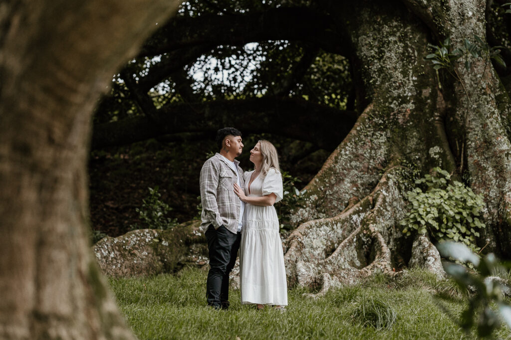 wedding photography at cornwall park in auckland