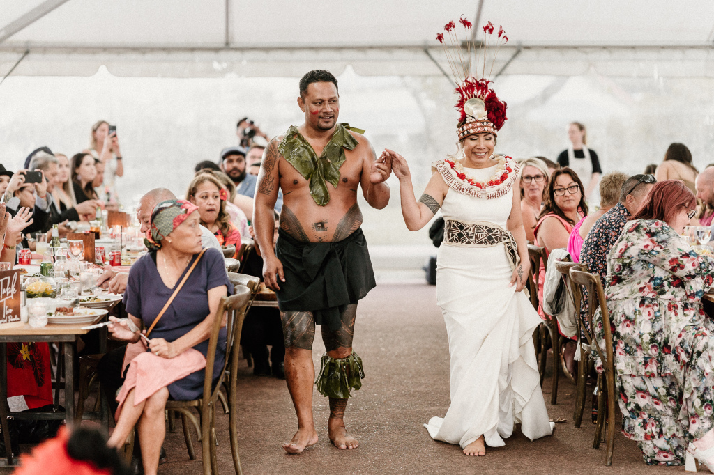 Samoan Siva at an Auckland Wedding