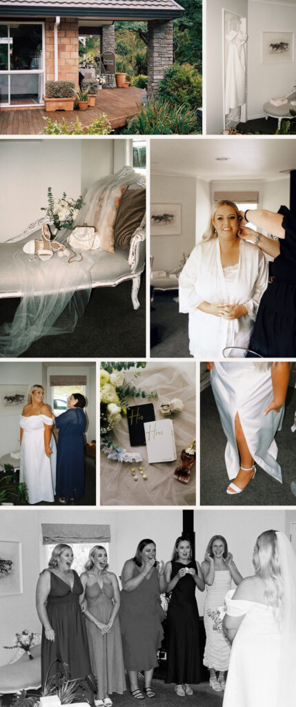 Getting ready, wedding, auckland, new zealand, wedding photography, wedding on film, 35mm